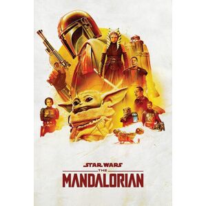 Star Wars The Mandalorian - Adventure plakát vícebarevný