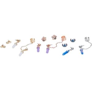 Lilo & Stitch Stitch Symbole sada náušnic vícebarevný