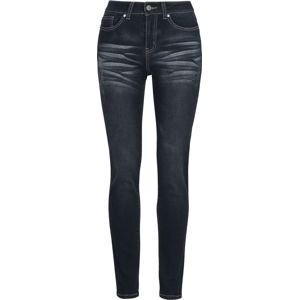RED by EMP Skarlett - Dunkelblaue Jeans mit Waschung Dámské džíny tmavě modrá