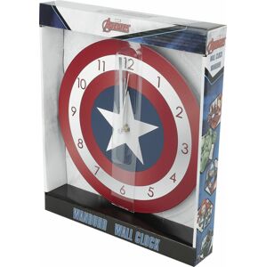 Captain America Schild Nástenné hodiny standard