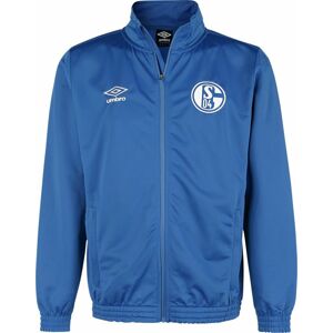 FC Schalke 04 Umbro Tricot Jacket Tepláková bunda královská modrá