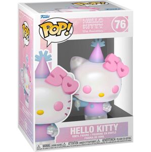 Hello Kitty Vinylová figurka č.76 Hello Kitty (50th Anniversary) Sberatelská postava vícebarevný