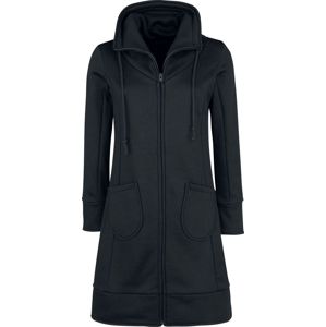 Forplay Kabát s vysokým límcem Dámský kabát černá