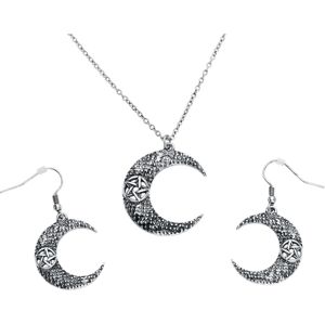 Gothicana by EMP Moon Collection Sada šperků stríbrná
