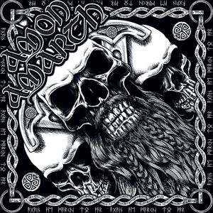 Amon Amarth Skull - Bandana Bandana - malý šátek černá