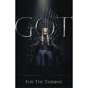 Game Of Thrones Daenerys for the Throne plakát vícebarevný
