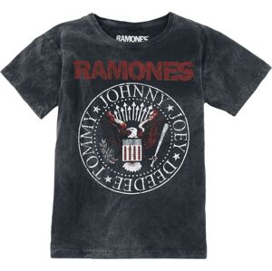 Ramones Kids - Coloured Crest detské tricko černá