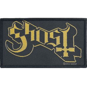 Ghost Ghost Logo nášivka cerná/žlutá