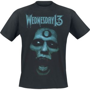 Wednesday 13 Skull Tričko černá