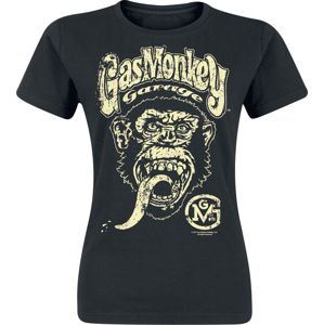 Gas Monkey Garage Big Brand Logo Dámské tričko černá