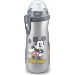 Mickey & Minnie Mouse Micky Trinkflasche - Sports Cup láhev šedá