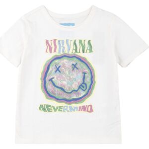 Nirvana Amplified Collection - Scribble Smiley detské tricko šedobílá