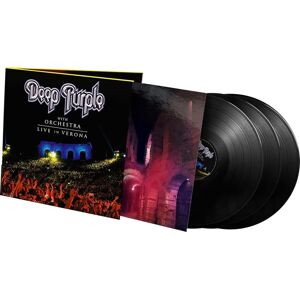 Deep Purple Live in Verona 3-LP černá