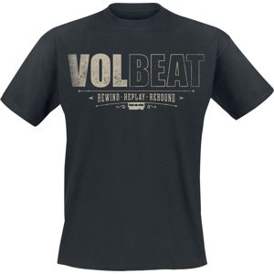 Volbeat Distressed Logo tricko černá
