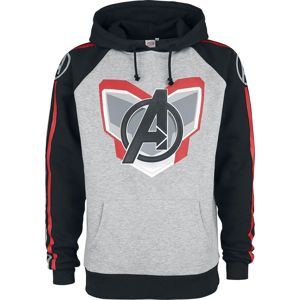 Avengers Endgame - Uniform mikina s kapucí smíšená šedo-černá