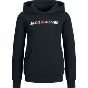 Jack & Jones Corp Old Logo detská mikina s kapucí černá