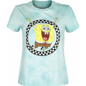 Vans Vans x Spongebob Jump Out Crew Dámské tričko bílá/modrá