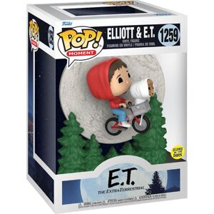 E.T. - Der Ausserirdische Vinylová figurka č. 1259 Elliot and E.T. flying (Pop Moment) (svítí v tmě) Sberatelská postava standard