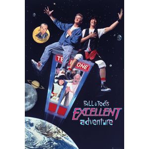 Bill & Ted's verrückte Reise durch die Zeit Excellent Adventure plakát vícebarevný