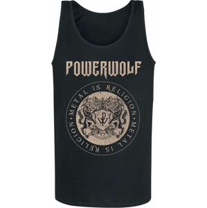 Powerwolf Crest Circle Tank top černá