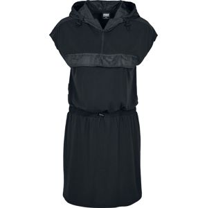 Urban Classics Dámské modalové mikinové šaty šaty černá