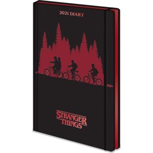 Stranger Things Kalenderbuch 2021 diár vícebarevný