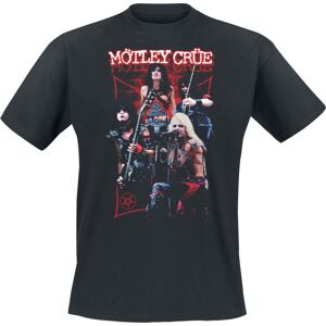 Mötley Crüe Live Montage Red Tričko černá