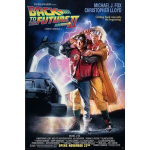 Back To The Future Movie Poster 2 plakát standard