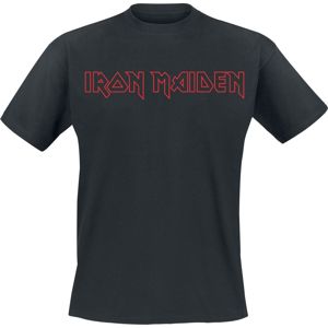 Iron Maiden Revised Logo Tričko černá