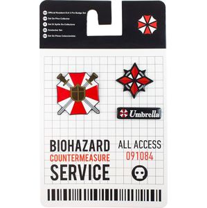 Resident Evil Pin Badge Set Sada odznaků standard