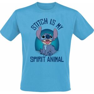 Lilo & Stitch Stitch Is My Spirit Animal Tričko tyrkysová