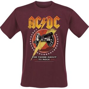 AC/DC For Those About To Rock Tričko červená