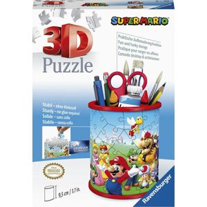 Super Mario Stojan na perá Super Mario 3D Puzzle Puzzle vícebarevný