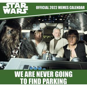 Star Wars Iconic Races - 2022 - Kalender Nástenný kalendář vícebarevný