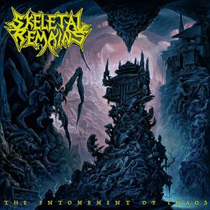 Skeletal Remains The entombment of chaos CD & nášivka standard