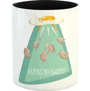 Aliens Do Eggsist Hrnek vícebarevný