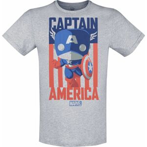 Funko Captain America Tričko vícebarevný