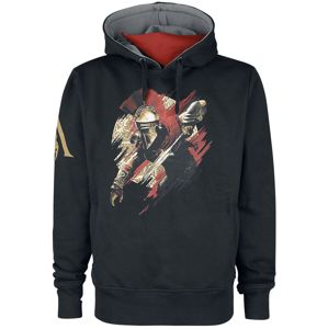 Assassin's Creed Alexios mikina s kapucí Černá / šedá / červená