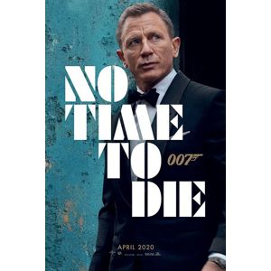 James Bond No Time To Die - Azure Teaser plakát vícebarevný