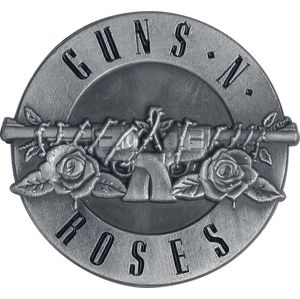 Guns N' Roses Bullet Logo Odznak šedá