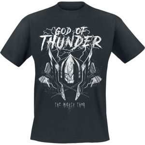 Thor God of Thunder tricko černá