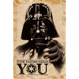 Star Wars Your Empire Needs You plakát vícebarevný