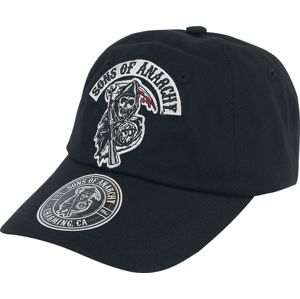 Sons Of Anarchy Reaper Logo Baseballová kšiltovka černá