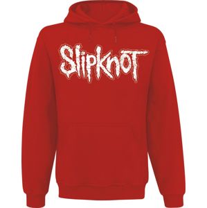 Slipknot Logo Red mikina s kapucí červená
