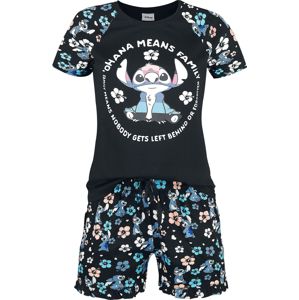 Lilo & Stitch Ohana Means Family - Circle pyžama vícebarevný