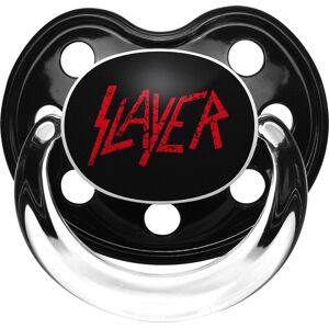 Slayer Metal-Kids - Logo Schnuller cerná/cervená