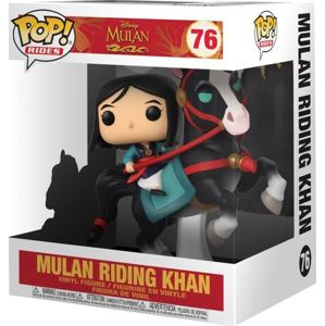 Mulan Vinylová figurka č.76 Mulan riding Khan (POP! Rides) Sberatelská postava standard