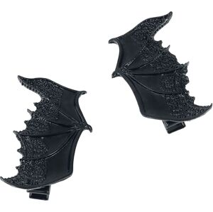 Gothicana by EMP Bat Wings Ozdobní sponka černá