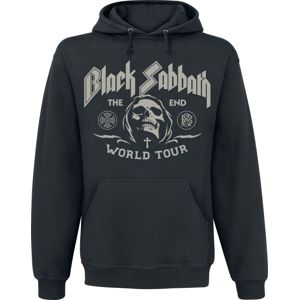 Black Sabbath The End Grim Reaper Mikina s kapucí černá