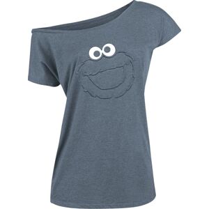 Sesame Street Cookie Dámské tričko modrá